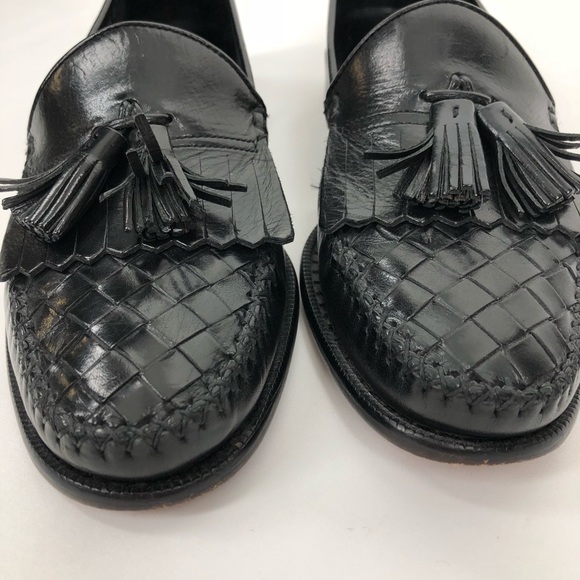 Men’s Cole Haan Black Leather Slip On Shoes 10 - Picture 2 of 8